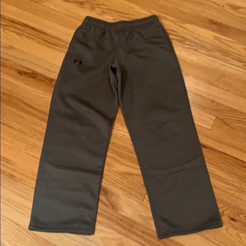 Never worn boys under armour sweat pants size M